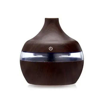 

Wood Grain Aromatherapy Usb Humidifier Water Droplets Air Purification Essential Oil Aroma Diffuser Creative Home Grain - 11-20㎡