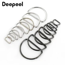 

20/30pcs 1pc 1.5/2/2.5/3/3.5/4/4.5/5CM Metal Zinc Alloy D-ring Buckle Backpack Adjustment Buckles Luggage Hardware Accessories