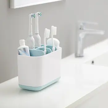 

Creative Traceless Stand Rack Toothbrush Organizer Electric Toothbrush Durable Cleaning Brush Storage Rack Bathroom Accessories