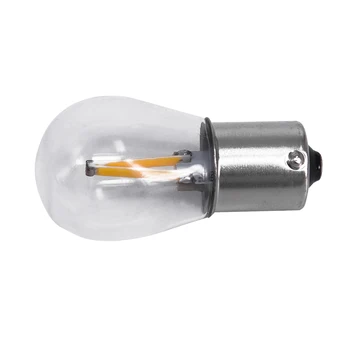 

2pcs LED Bulbs 1156 BA15S Light DC8-28V Turn Light Backup Bulb Yellow Stop Car