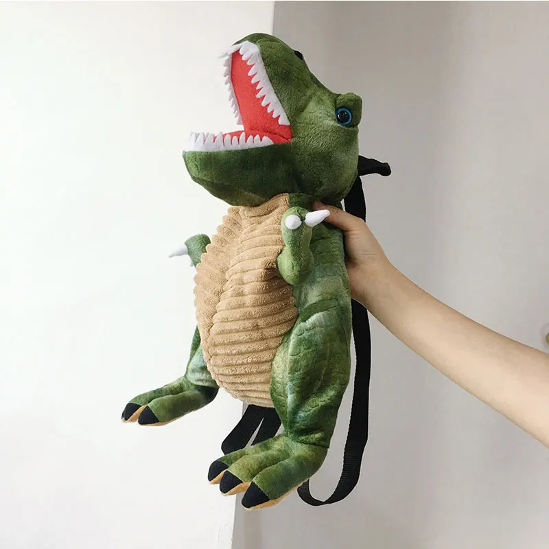 3D Динозавр Рюкзак Мир Юрского Периода Рюкзак с тиранозавром мультфильм прекрасный крутой Детский Рюкзак Рождественский подарок