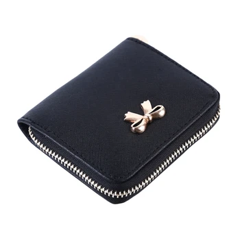 

LKEEP luxury Cheap Coin Purse Women Bag Retro Vintage Bow Small Wallet Key Holder Clutch Bag Ladies Money Storage Bags
