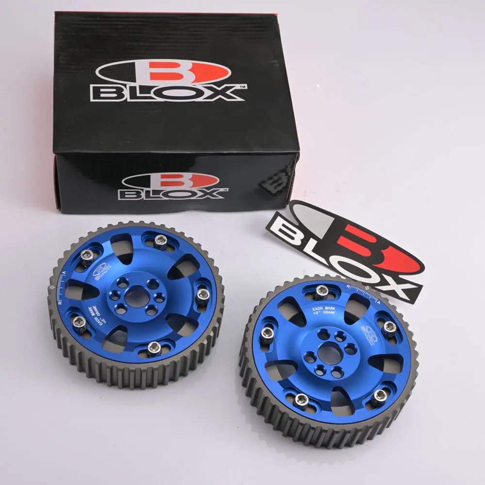 1Pair Adjustable Cam Gear RB20DET RB25DET RB26DET for Nissan Skyline GTR R33 2.5L RB25DET Engine 93-98 AF-CGRB25BL