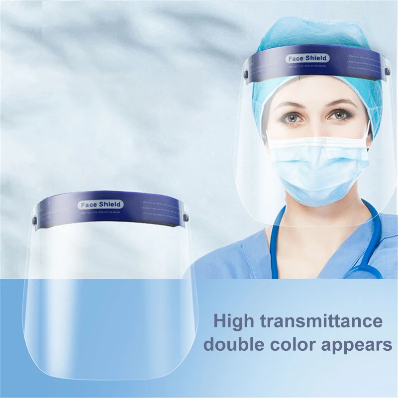 

2/4/10pcs Face Mask Transparent Visor Shield Face Screen