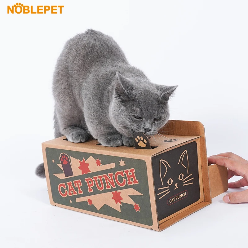 Noblepet забавный кот удар царапины Игрушка Головоломка Интерактивная DIY мыши игра игрушечная кошка играть мышь упражнения тренировочный костюм поставки