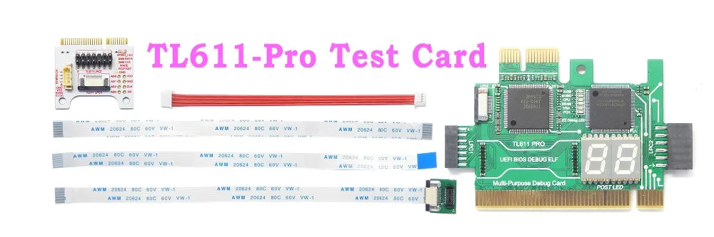 TL611-Pro Test Card