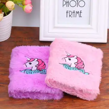 

7 Kawaii Plush Embroidery Unicorn A6 Notepad Office Student Stationery Gift