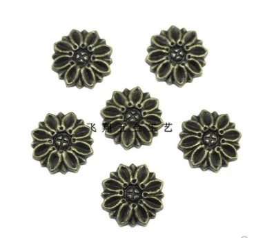 Hardware accessories upholstery tacks decorative tacks Antique Zinc Alloy Patch Decorative Patch Wooden Box 22mm