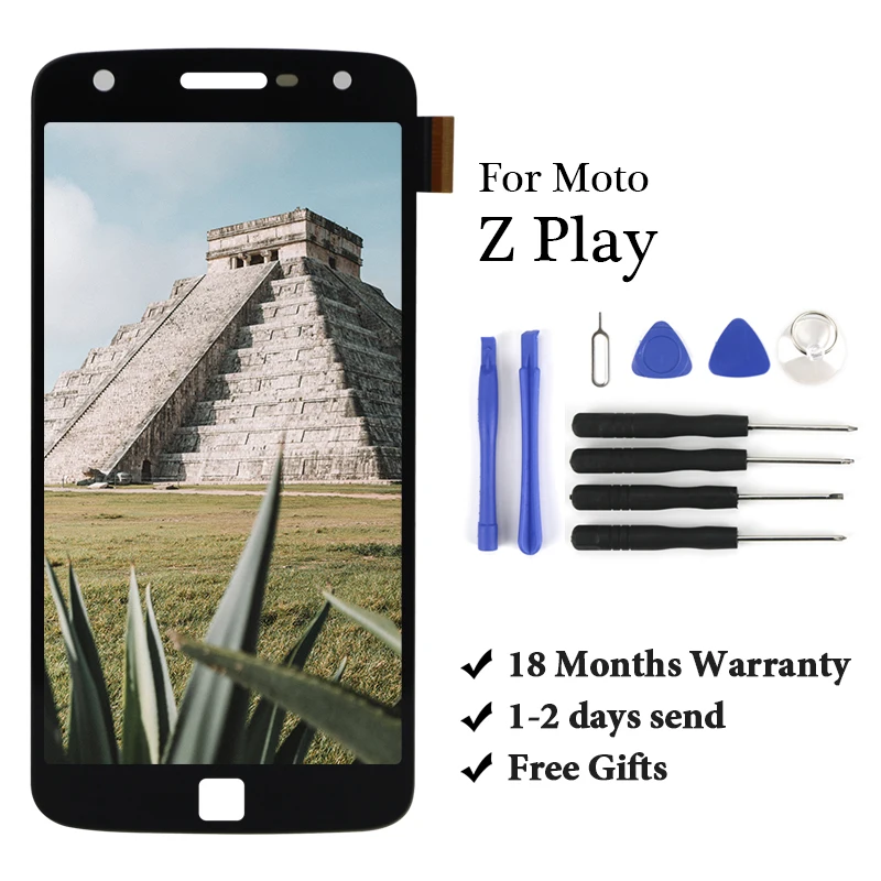 TIMEWAY OEM XT1635 5 &quotдля Moto Z Play ЖК-дисплей панель с сенсорным экраном запчасти |