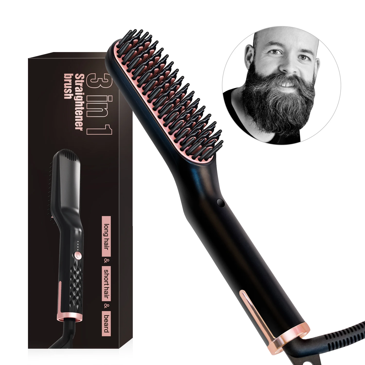 ceramic beard brush