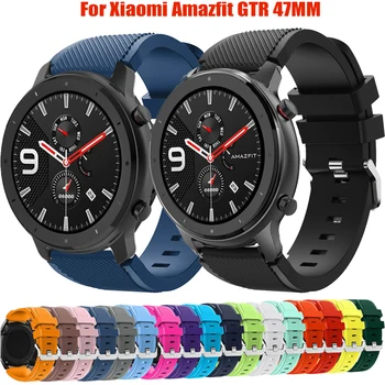 

Strap For Huami GTR Watch Strap For Xiaomi Amazfit gtr 47mm/Huawei GT2 46mm Smart Watch Band Bracelet For Amazfit Stratos/Pace