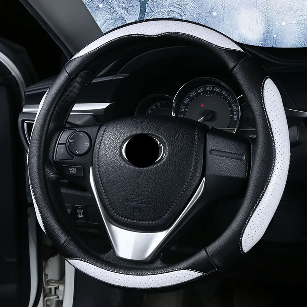 Подходит для Toyota Corolla Camry RAV4 крышка рулевого колеса для мужчин и женщин дышащая Нескользящая