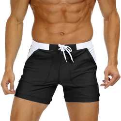 Boxer pour hommes 13 couleurs, maillot de bain, Patchwork, serré, short pour hommes, Surf, plage, plage, 2021 