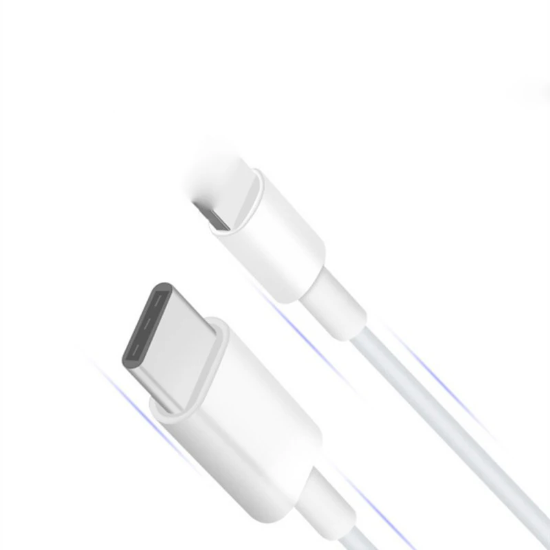 Для Macbook pro iPhone X 8 7 Plus прочный качественный белый цвет супер TPE type C для осветительного кабеля кабель для зарядки с адаптером