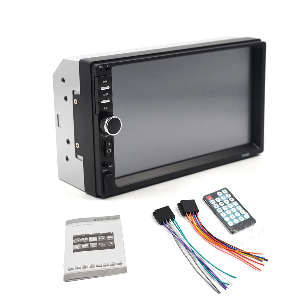 Автомагнитола Carsanbo 2 Din 7 дюймов Bluetooth MP5 видеоплеер USB TF сенсорный экран|MP4 и плееры