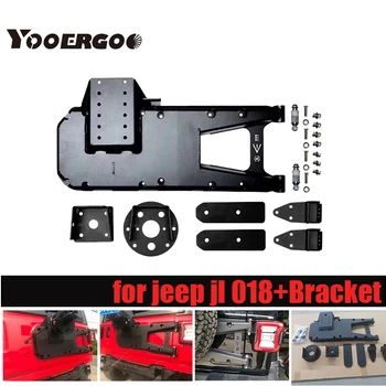 

2019 NEW Carrier & Adjustable Spare Tire Mounting Kit JL for JL wrangler 2018+ Iron Bracket