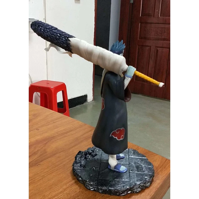 Аниме Фигурка Наруто Shippuden фигурка Модель ПВХ GK Akatsuki Hoshigaki Kisame shark Might Guy коллекционные игрушки 25 см