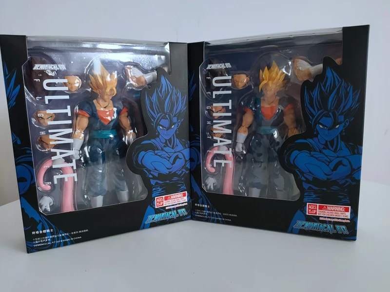 Demoniacal Fit Dragon Ball Z DBZ shf SSJ Ultimate Fighter Goku Vegeta Vegetto фигурка фигурки Brinquedos