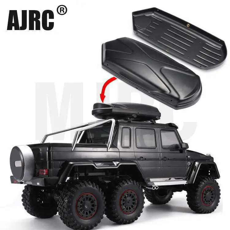 Tetőláda RC-hez ABS/fém sínekkel Traxxas Trx4 Trx6 Scx10 III-hoz