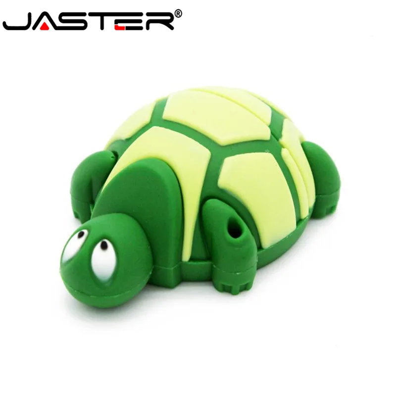 Usb флеш накопитель JASTER с черепаховым рисунком usb 2 0 4 ГБ 8 16 32 64 ГБ|USB флэш-накопители|