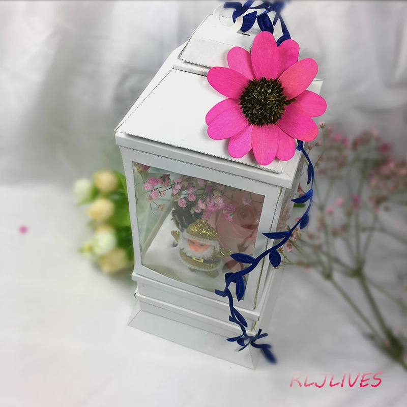 3D фонарь металлические режущие штампы трафареты для DIY штамп для скрапбукинга альбом декоративное тиснение DIY бумажные карты