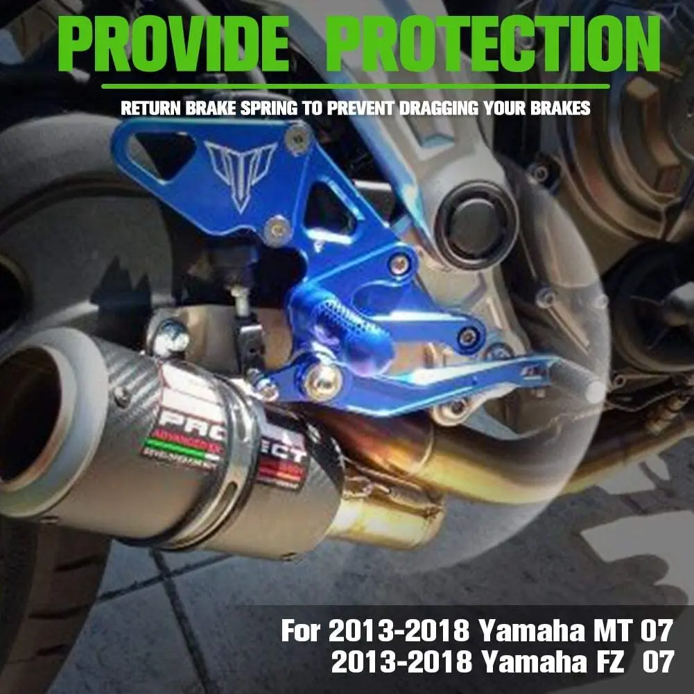 FZ07 MT07 задний Набор для ног Yamaha FZ 07 MT 2013 14 2015 2016 2017 2018 2019 2020 ФЗ аксессуары|Подставки