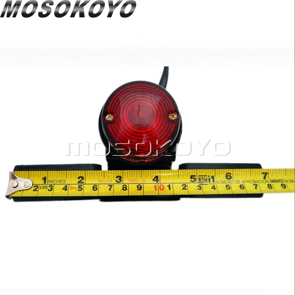 Мотоцикл на заказ Fender Eliminator задний тормоз задние фонари w/номерной знак кронштейн для Yamaha Honda Кафе Racer бег Taillamp