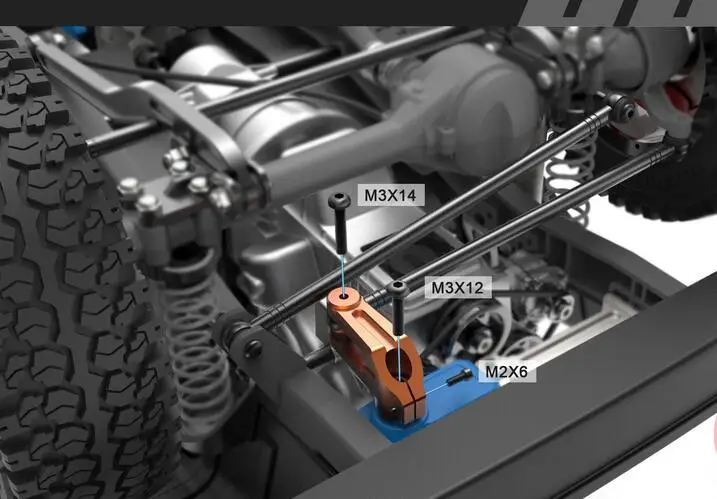 

metal Sheering Servo Arm 25T for Capo samurai SIXER CD15828 Jimny Samurai 1/6 Soldier Carrier rock CRAWLER car