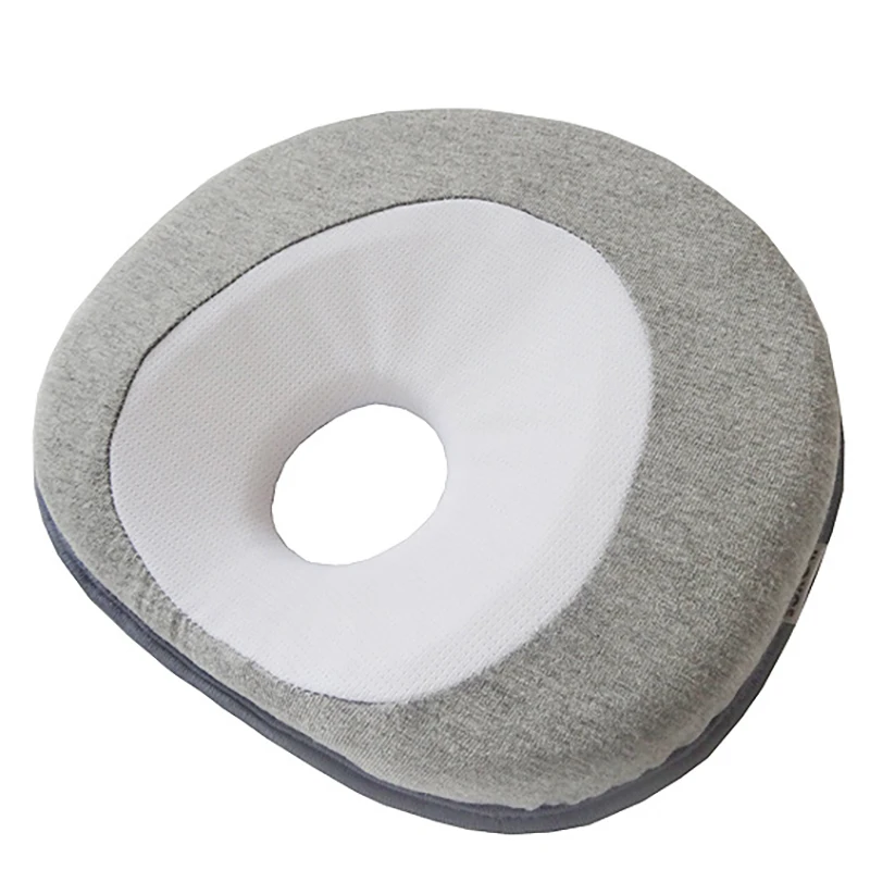 Newborn Flat Head Pillow Head Shaping Positioner Baby Pillow boy girl Infant baby Heart-shaped cute sponge