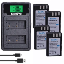 2 batteries rechargeables 1800mAh EN-EL9 EN EL9 + chargeur USB avec remplacement de Type C pour appareil photo Nikon D40 D40X D60 D3000 D5000