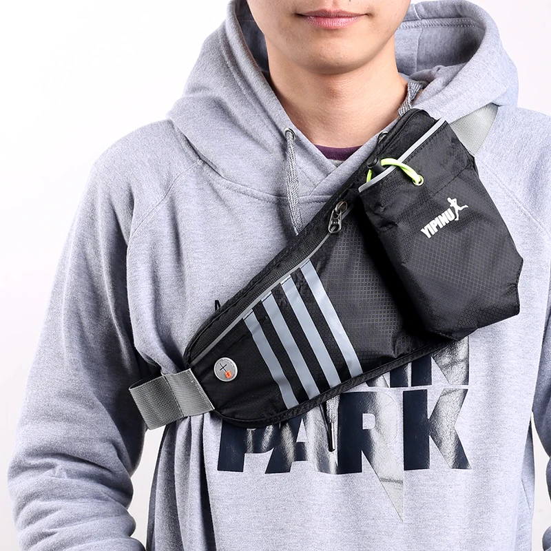 Running Belt Bag Trailing For Phone Holder Sport Fanny Pack Men Woman Fitness Waterproof Waist Pack With Water Bottle Gym Bags
