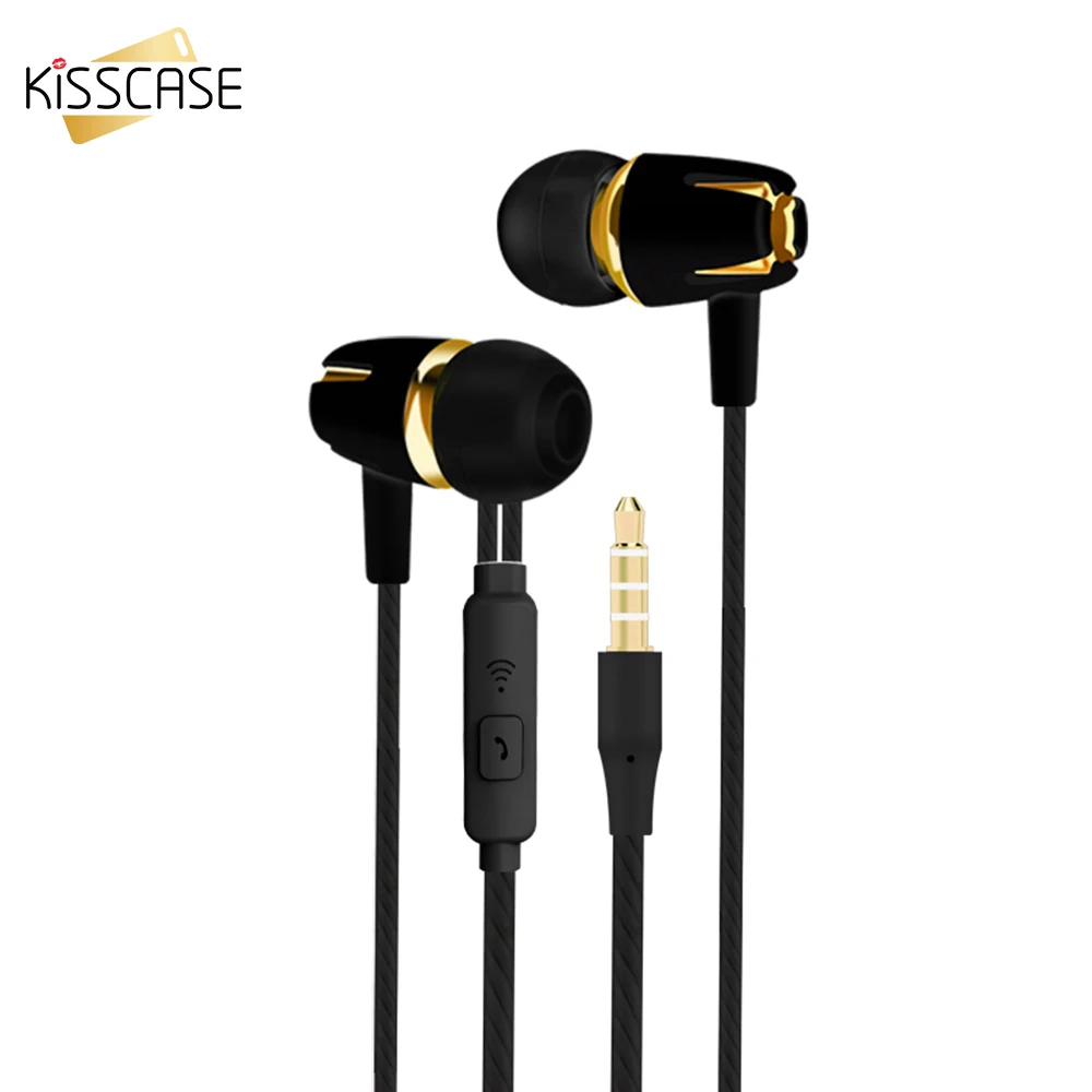 

KISSCASE 3.5MM Wireless Earphone for iPhone XR 7 XS MAX X In-Ear Subwoofer Bluetooth Wireless Headset for Xiaomi 9t A3 Mi 8 9 se