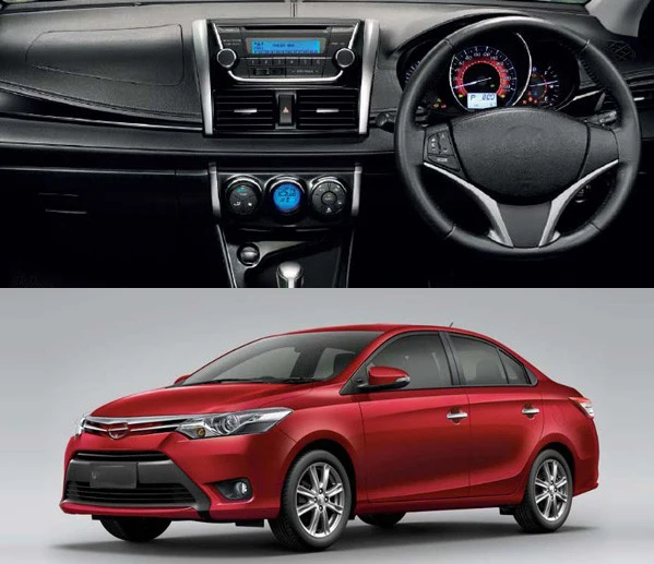 Автомобиль Fascias Аудио Панель рамка Dash комплект для Vios