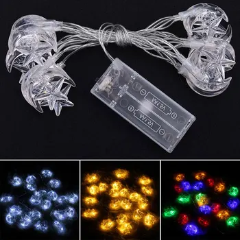 

Fairy String Battery Eid Mubarak Super Bright Fairy Light Fairy String Light 10LED Landscape Lamp Wedding Festival Garden