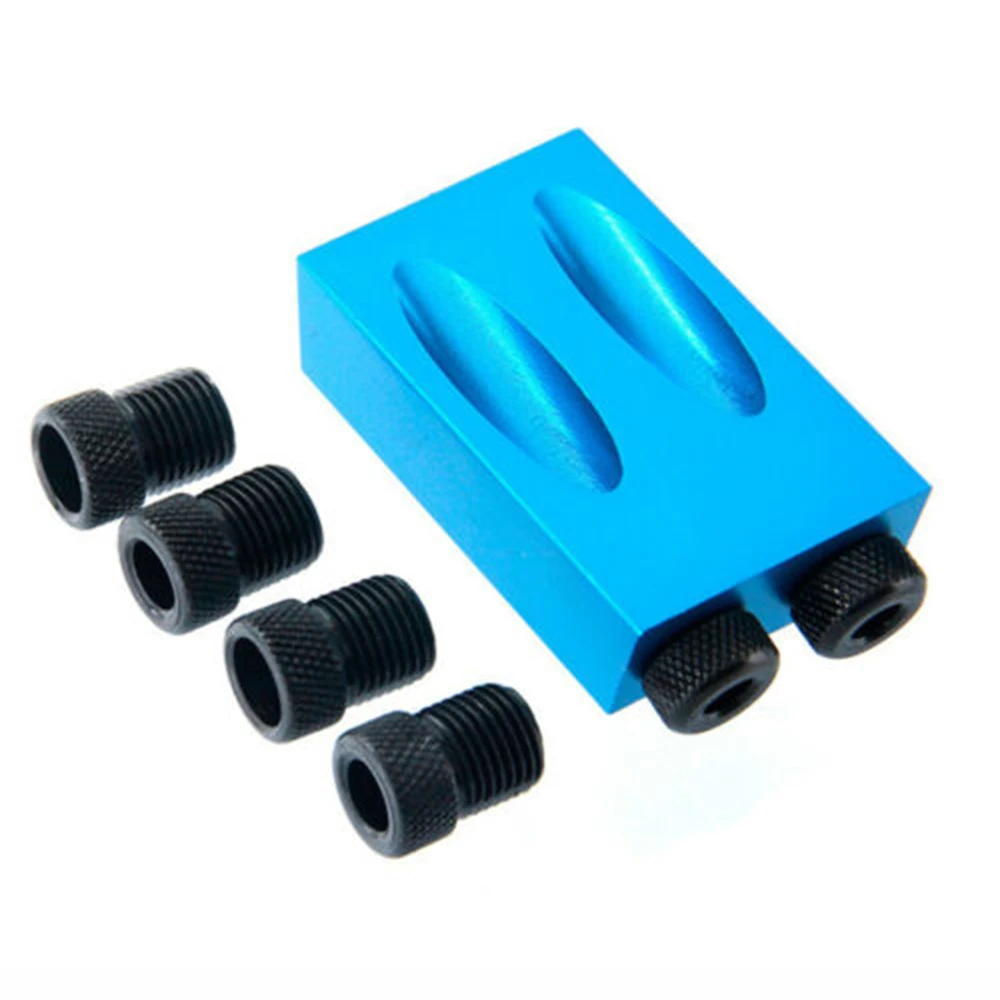 

12pcs/Set Woodworking Pocket Hole Screw Jig Adapter Drill Carpenters Wood Joint Tool Replacment