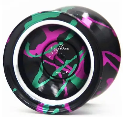 YoYoGarden Airflow3 йо-йо Профессиональный Металлический йо-йо 1А 3А 5А - Цвет: Серебристый