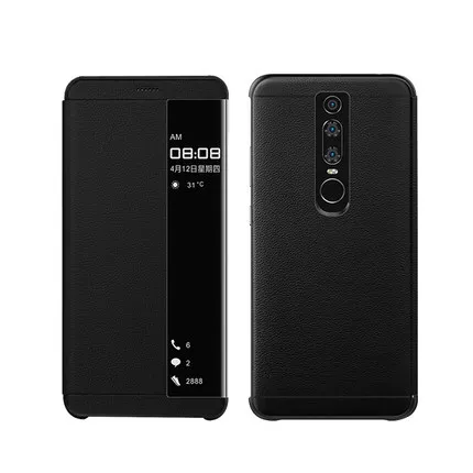 BLACK1 Роскошный чехол для huawei Коврики RS Бизнес для телефона с Откидывающейся Крышкой и дизайн, чехол для телефона для huawei Коврики rs натуральная кожа Fundas Skin mate rs coque - Цвет: BLACK1