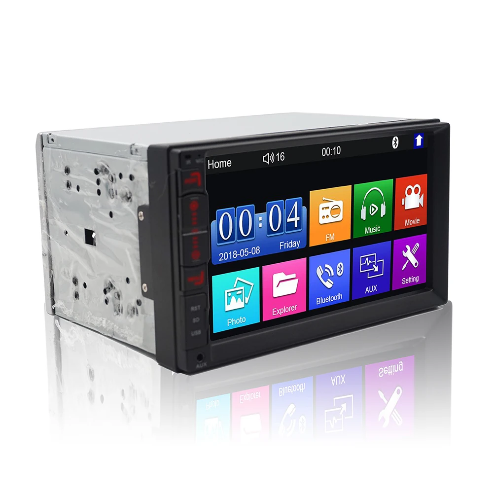 

Universal 2 Din HD 7 " Touch Screen MP4/MP5 Car Radio Player Car Multimedia Player Radio BT USB FM Android/ios Mirror Link