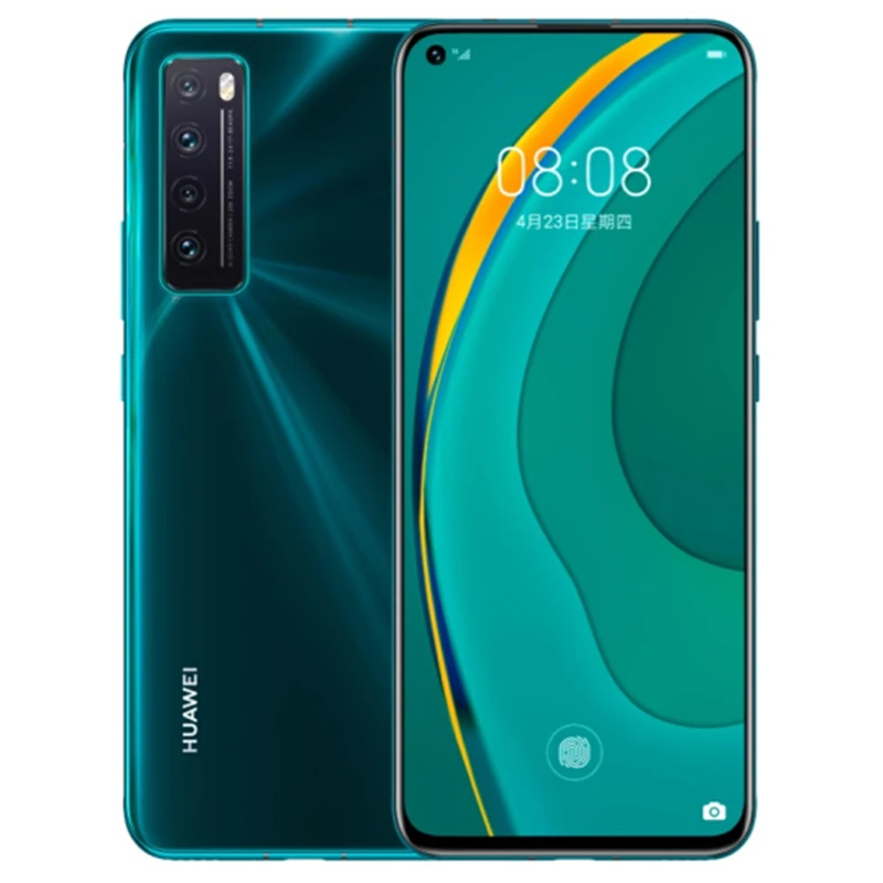 Original Huawei Nova 7 5G Smartphone 8GB 256GB Kirin 985 64MP Quad Rear Cams 32MP Front Cam 6.53'' OLED 40W SuperCharge NFC huawei cellphone list HUAWEI