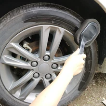 Черный пластик искусственная щетина уход за автомобилем ковер плитка щетка для чистки инструмента