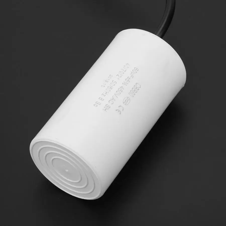 

CBB60 Appliance Capacitor Eco-Friendly Motor Running Capacitor 450V 60uf ESR 0.2 for Household Electric Appliance