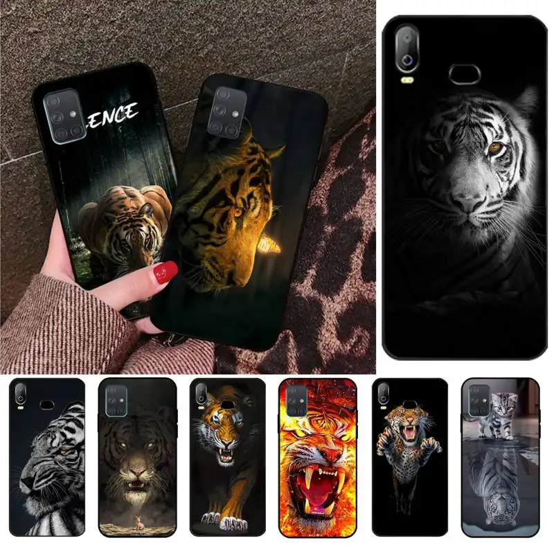 Роскошный чехол для телефона CUTEWANAN с изображением животного зверя Desire Tiger DIY Samsung