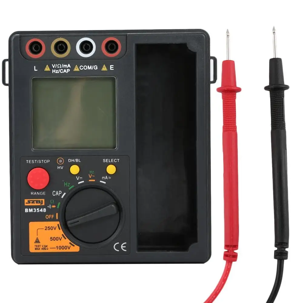 

BM3548 1000V Resistance Meter 2 in 1 Digital Insulation Resistance Test meter digital multimeter megohmmeter megger ohm tester