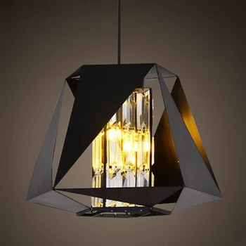 

Sale New Simple Crystal Pendant Light LED Bulbs Modern Northern Europe Creative Lamps For Restaurant Home Fashion DHL Free