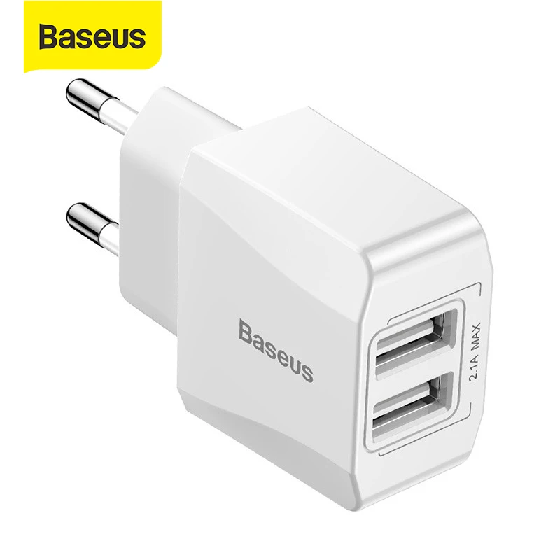 Зарядное устройство Baseus с двумя USB-портами 5 в 2 1 а | Мобильные телефоны и