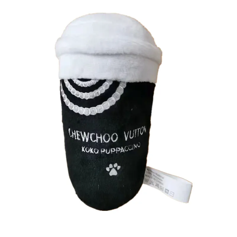 Chewchoo Vuiton  Plush Pet Chewing Bottle Toys With Squeaky Plush Dog Soft Toys 5