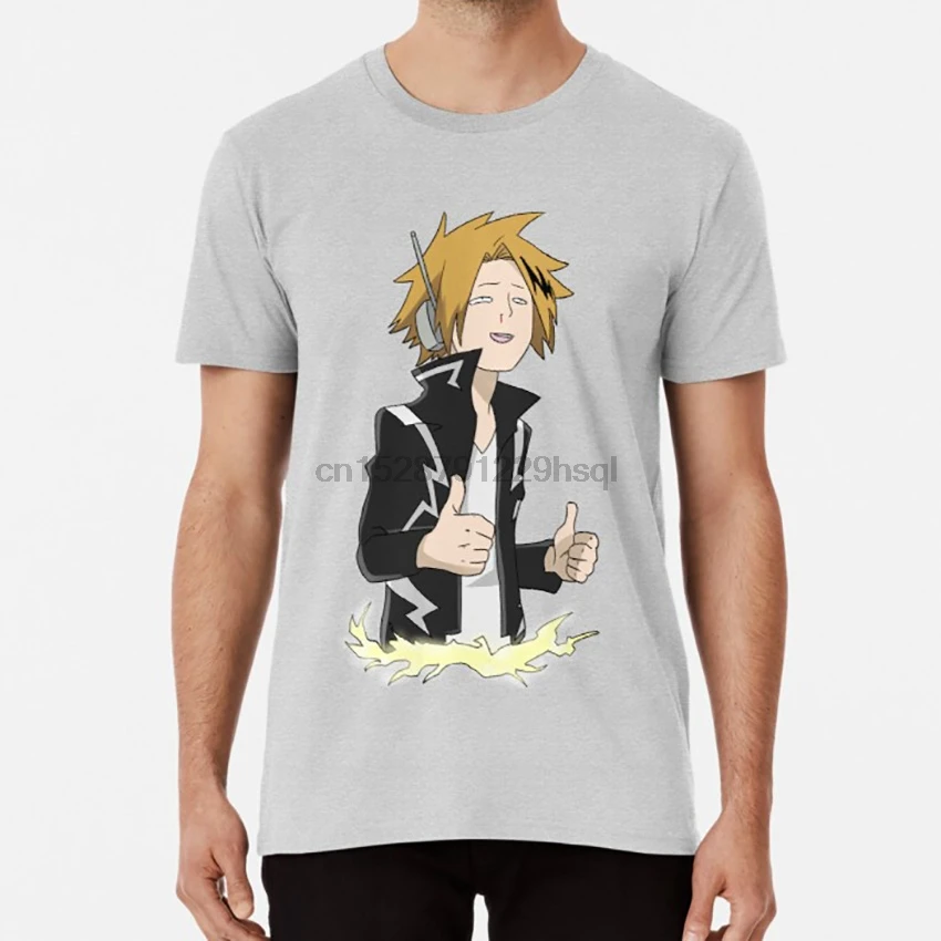 Как ваша жизнь идет футболка boku no hero my academy kaminari denki аниме superpowers светильник |