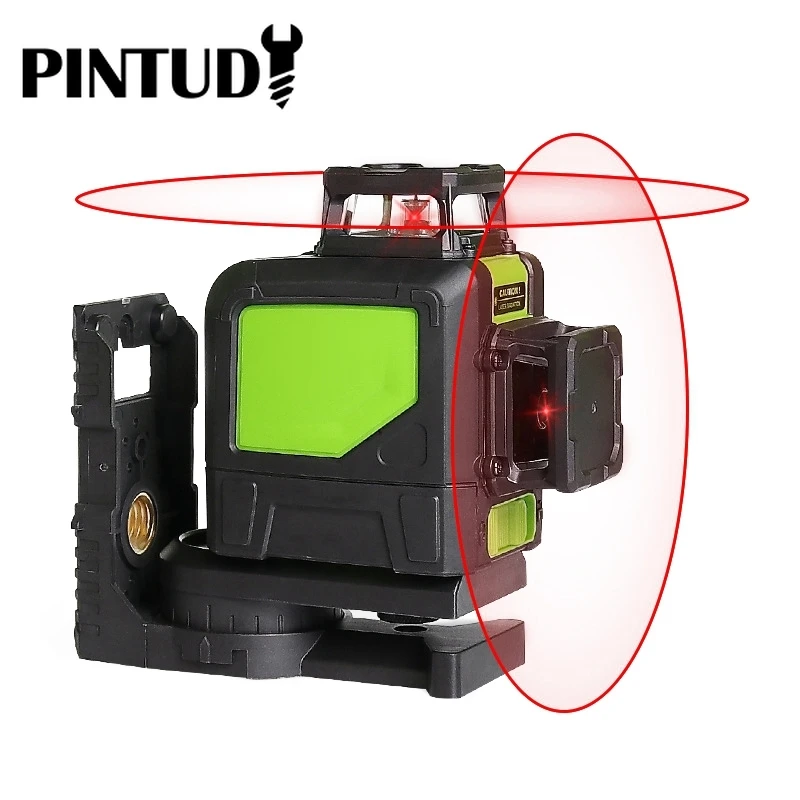 

Red Beam 360 Coverage 8 Cross Line Laser Level Self Leveling Measure Tool Vertical Horizontal Alignment Multi Line Laser Class