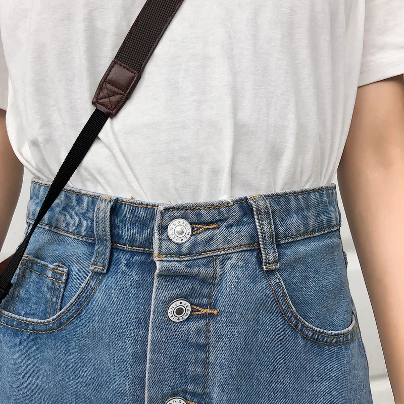 Юбка Русалочка с кисточками длинные джинсовые юбки женские джинсовые юбки летние корейские винтажные миди юбки с разрезом плюс размер