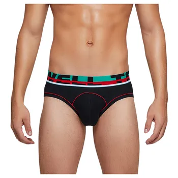 

AUSTINBEM Men's Soft Splicing Solid Color Underpants Soft Breathable Sexy Briefs Shorts Underpants Pant ropa interior hombre